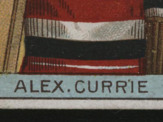 1911-1912 C55 Imperial Tobacco Hockey #13 Alex Currie - Issued Detail 1