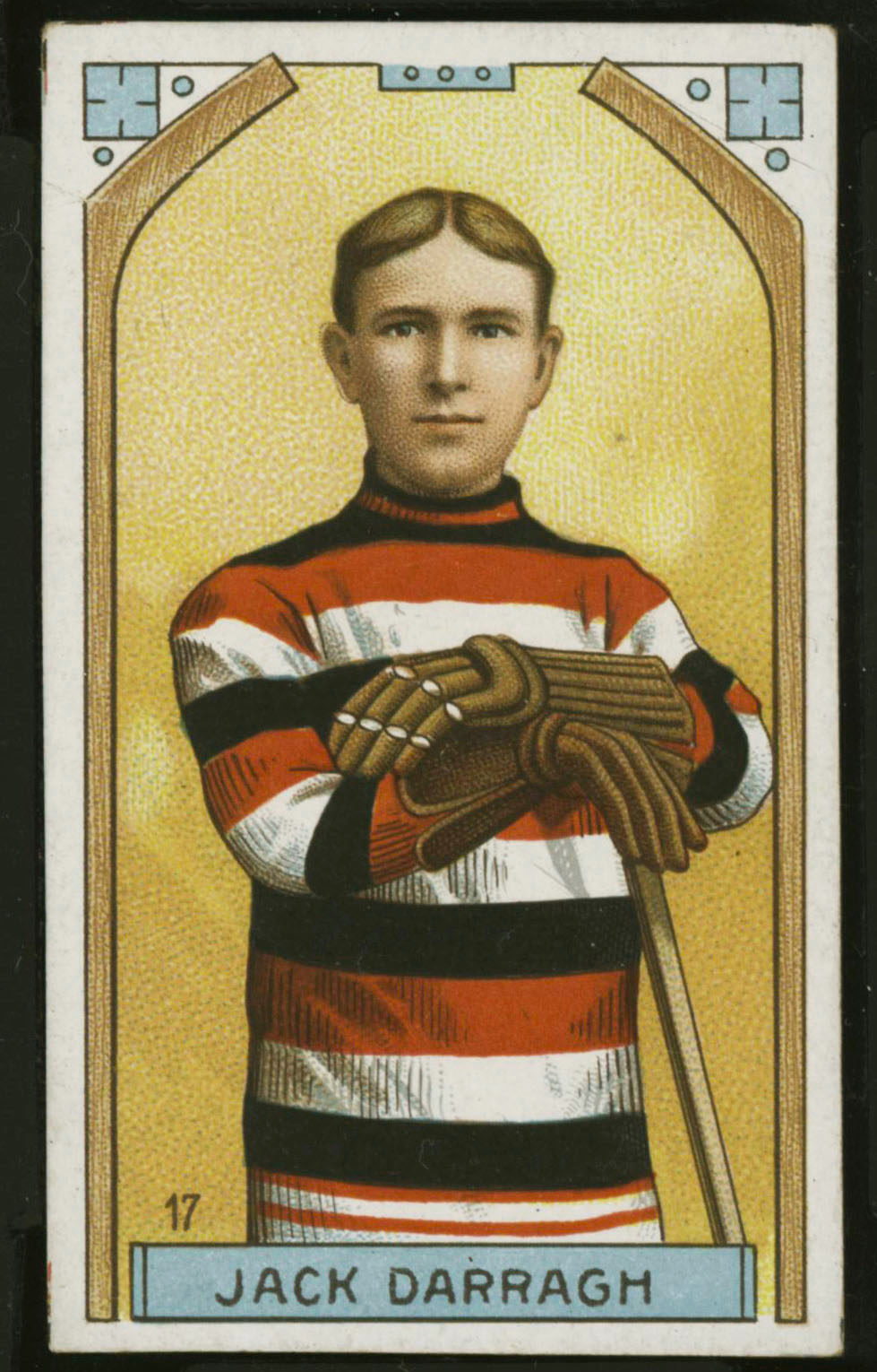 1911-1912 C55 Imperial Tobacco Hockey #17 Jack Darragh - Proof Front