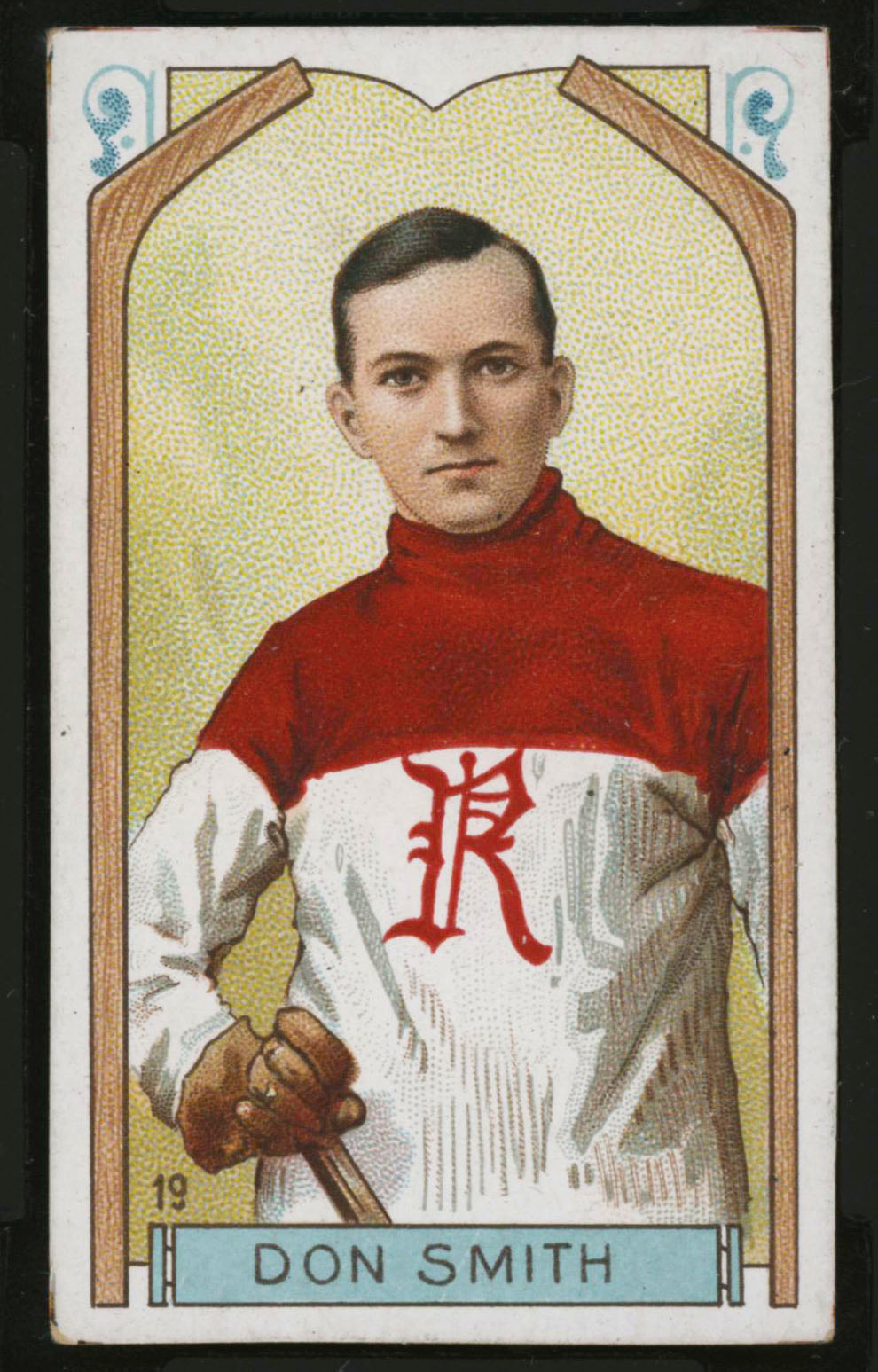 1911-1912 C55 Imperial Tobacco Hockey #19 Don Smith - Proof Front