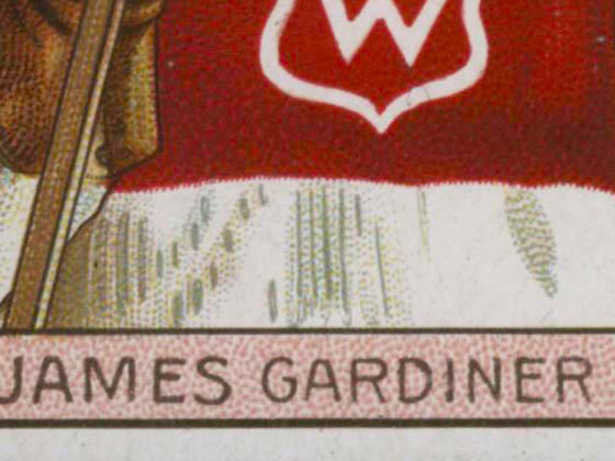 1911-1912 C55 Imperial Tobacco Hockey #36 James Gardiner (Gardner) - Proof Detail